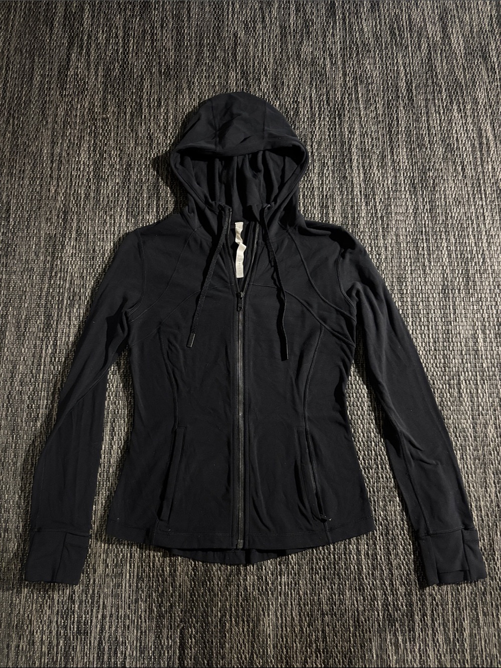Lululemon Hooded Define Jacket Nulu Bodycon Lightweight Size 8